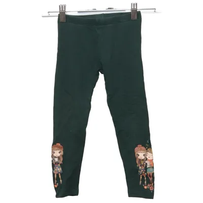 Leggings (Grön) från Me Too Bomull, Elastan