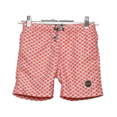 Swim shorts (Red, White) from Shiwi Polyester
