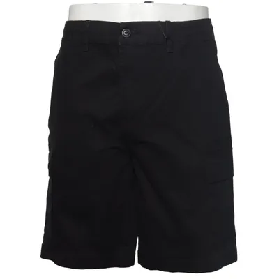 Cargo shorts (Black) from Pull & Bear Cotton, Elastane