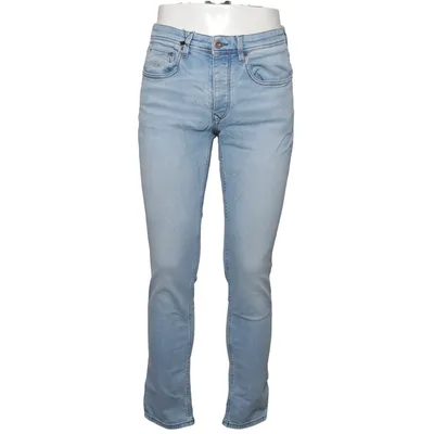 Jeans (Blå) från Hallinger Bomull, Elastan