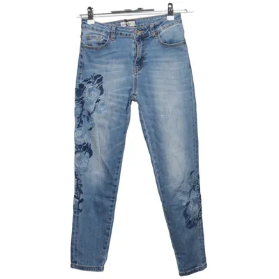 Jeans (Blå) fra MyHailys Bomuld, Elastan, Polyester, Viscose