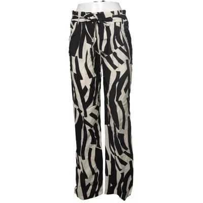 Pants (Black, White) from VILA Polyamide, Viscose
