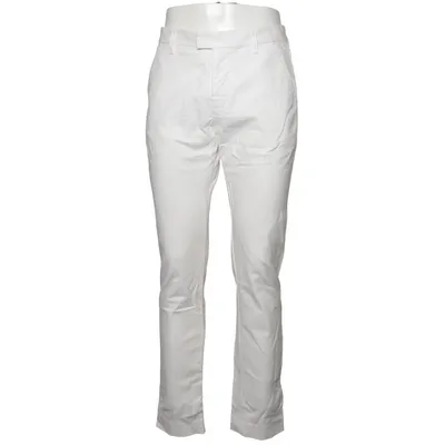 Jeans (Vit) från Fred Perry x Raf Simons Bomull, Elastan