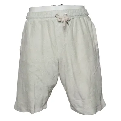 Sweatshort (Wit) van Roberto Collina Katoen, Polyamide