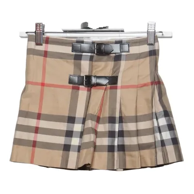 Skirt (Beige, Black, Red) from Burberry Cotton