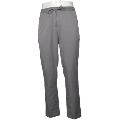 Byxor (Grå) från H&M Man Elastan, Polyester, Viskos, Bomull