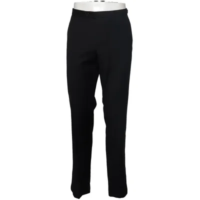 Suit pants (Black) from Joseph Abboud Wool