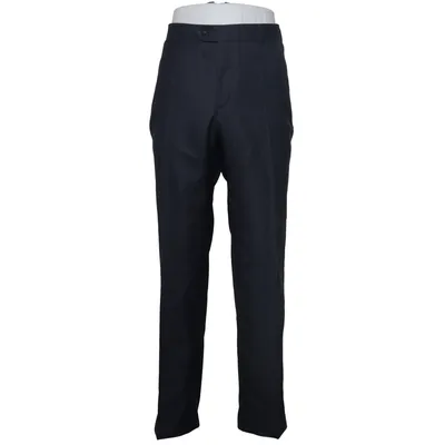 Kostuumbroek (Blauw) van Kuhn Maßkonfektion Wol