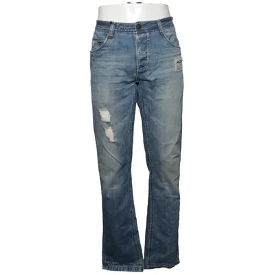 Jeans (Blue) from Sky Rebel Cotton, Polyester, Viscose