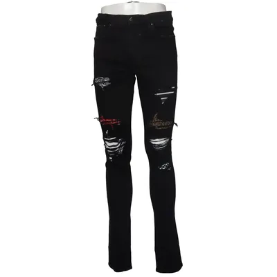 Jean (Noir, Multicolore) de AMIRI Coton, Élasthane