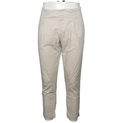 Chinos (Beige) from Genius Cotton, Elastane