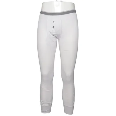 Caleçon long (Blanc, Gris) de Enrico Mori