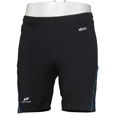 Trainingsshorts (Zwart, Blauw) van Pro Touch Elastaan, Polyester