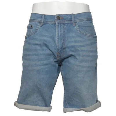 Short en jean (Bleu) de Antargo Coton, Élasthane