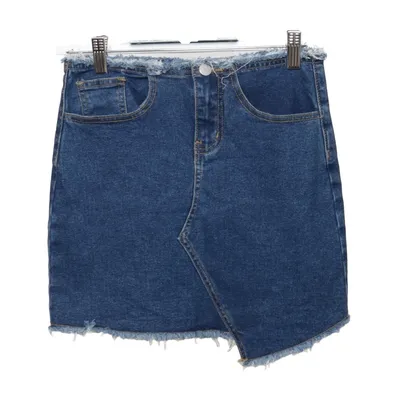 Spijkerrok (Blauw) van Superdown Katoen, Elastaan, Polyester