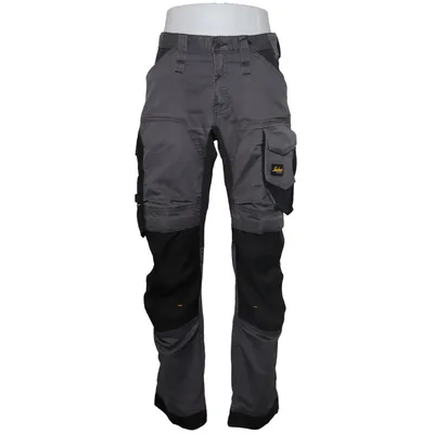 Pantalon de travail (Gris, Noir) de Snickers Workwear Coton, Élasthane, Polyamide, Polyester