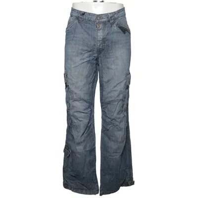 Pantalon cargo (Bleu) de Timezone Coton