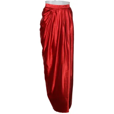 Jupe portefeuille (Rive Gauche) de Yves Saint Laurent Acétate, Viscose