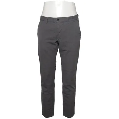 Chinos (Grå) fra Alberto Bomuld, Elastan, Polyester, Viscose