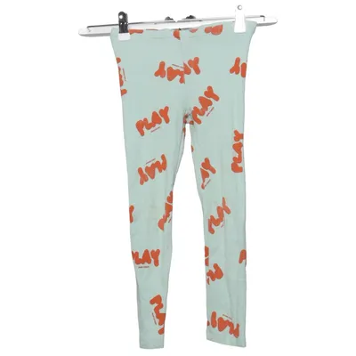 Leggings (Green, Orange) from Bobo Choses Elastane, Organic cotton