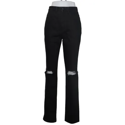 Spijkerbroek (Zwart) van Alexander Wang Katoen