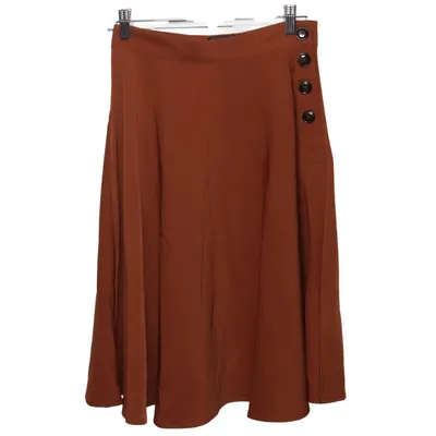 Långkjol (Brun) från Hell Bunny Elastan, Polyester