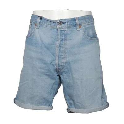 Denim shorts (Blauw) van Levi's Premium Katoen, Elastaan