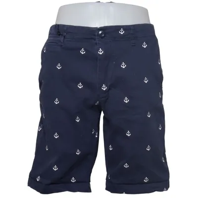 Korte broek (Blauw) van Cambridge Dry Goods Katoen, Elastaan