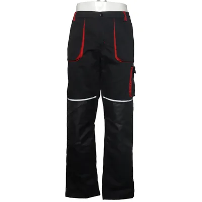 Work pants (Black, Gray, Red) from Toptex Pro Cotton, Polyester