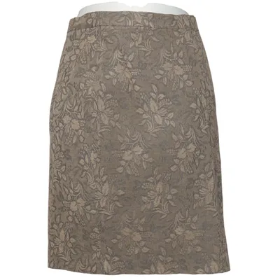 Skirt (Gray, Beige) from Klaus Steilmann Cotton, Elastane, Polyamide, Polyester, Viscose
