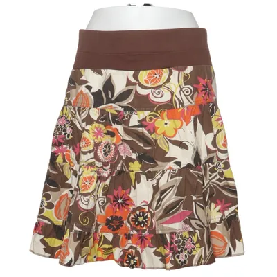 Skirt (Brown, Multicolored) from X-Mail Cotton