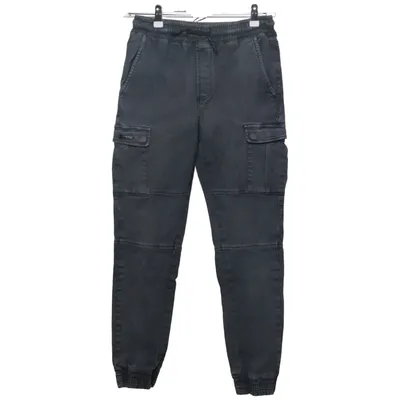 Cargo pants (Gray) from Behype. Cotton, Elastane
