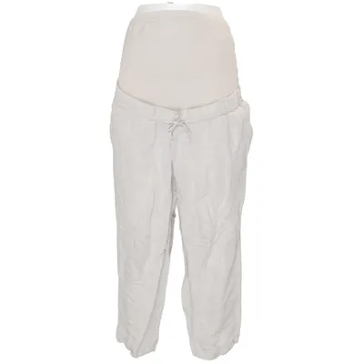 Maternity pants (MAMA) from H&M Mama Cotton, Elastane, Linen, Viscose