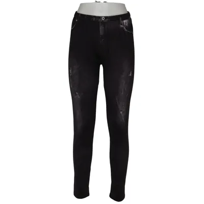Legging (Gris) de Infinity Woman Élasthane, Polyester