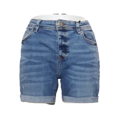 Denim shorts (Blue) from River Island Cotton, Elastane