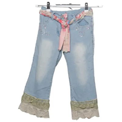 Jeans (Blå, Flerfarvet) fra Here + There by C&A Bomuld, Elastan, Polyester