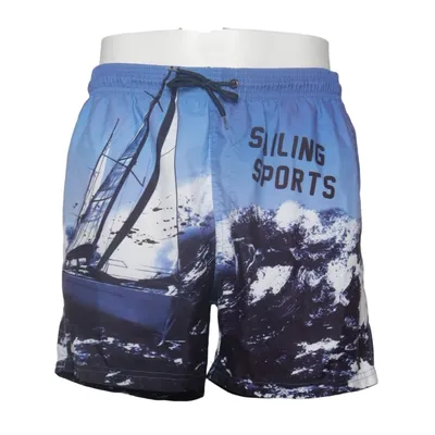Badeshorts (Blå, Hvid, Sort) fra Identic Man