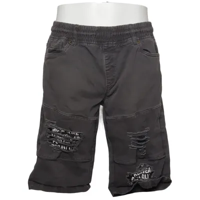 Jeansshorts (Grå) från Much More Bomull, Elastan