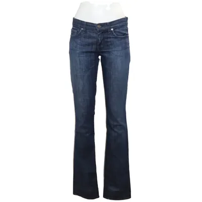 Jeans (Blå) från 7 for All Mankind Bomull, Elastan