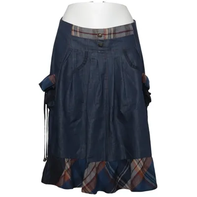 Denim skirt (Lisa Campione) from Lisa Campione Cotton, Polyester