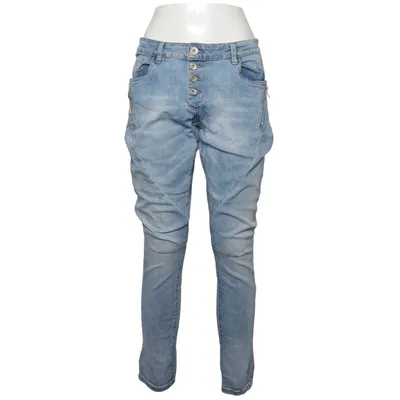 Jeans (Blue) from Lexxury Cotton, Elastane, Polyester, Viscose