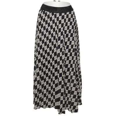 Maxi skirt (Black, White) from Senes