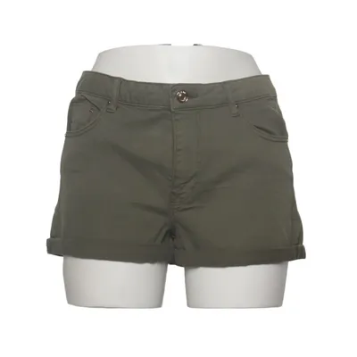 Short en jean (Vert) de Stradivarius Basics Coton, Élasthane