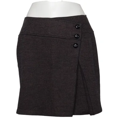 Skirt (Brown) from St Emile Cashmere, Cotton, Polyamide, Wool