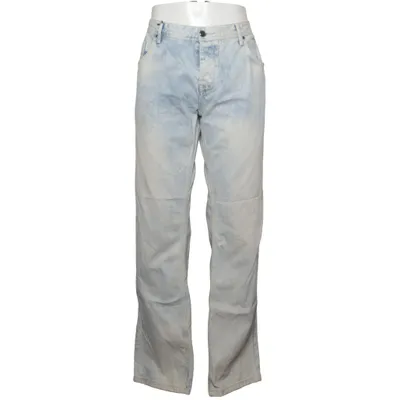 Jeans (Blau, Weiß) von Cipo & Baxx Baumwolle