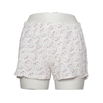 Pyjamashorts (Wit, Meerkleurig) van Queentex Organisch katoen
