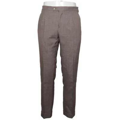 Suit pants (Brown) from Dan John Elastane, Polyester, Viscose, Wool