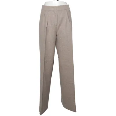 Pantalon de costume (Beige) de Alberta Ferretti Cachemire, Laine