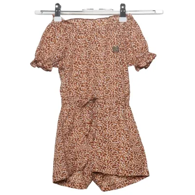 Jumpsuit (Braun, Weiß) von Koko Noko Polyester