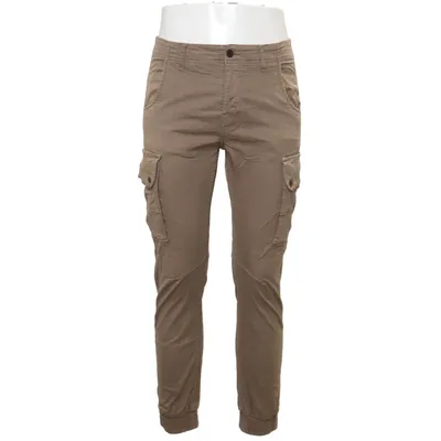 Cargobyxor (Beige) från Jack & Jones Jeans Intelligence Bomull, Elastan